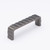 Sietto Hardware - Natoma Collection - 4" Pull 4" (c-c) - Gunmetal - P-2004-4