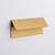 Sietto Hardware - Fold Collection - 4" Pull 4" (c-c) - Satin Brass - P-2006-4