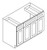 Forevermark Greystone Shaker Bath Cabinet - S4821B12D-GS