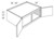 JSI Cabinetry Amesbury Mist Slab Kitchen Cabinet B18TTCD18-AM