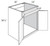 JSI Cabinetry Amesbury Mist Slab Kitchen Cabinet SB30B-TILT-AM