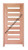 Prestige Entries - Modern 8 Lite Single Square<br>Reeded Insulated Glass<br>1 3/4" x 3'0" W x 6'8" H<br>Mahogany<br>Factory Pre-Hung with 6 9/16" Jambs