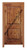 Prestige Entries - Two Panel V-Groove Top Rail Square Double Unit<br><br>1 3/4" x 7'0" W x 8'0" H<br>Alder<br>Factory Pre-Hung with 4 9/16" Jambs