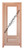Prestige Entries - Full Lite 1 Lite 1 Panel Double Square<br>Aquatex Insulated Glass<br>1 3/4" x 6'0" W x 8'0" H<br>Mahogany<br>Factory Pre-Hung with 6 9/16" Jambs