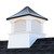 Good Directions Coventry Vinyl Cupola with Black Aluminum Roof 36" x 49" 2136CVBLK