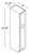 Forevermark Gramercy White Kitchen Cabinet - WP1596-GW