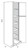 JSI Cabinetry Amesbury Mist Slab Kitchen Cabinet WP1896SCRT-AM