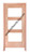 Prestige Entries - Modern 3 Lite Double Square<br>Reeded Insulated Glass<br>1 3/4" x 6'0" W x 6'8" H<br>Mahogany<br>Ready to Assemble with 6 9/16" Jamb Kit