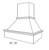 JSI Cabinetry Amesbury Mist Slab Kitchen Cabinet VCHIM3042-AM