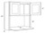 CNC Cabinetry Luxor White Kitchen Cabinet - MW3030