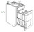 JSI Cabinetry Essex Light Gray Kitchen Cabinet - B18TR-DMK-KE-LG