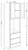 CNC Cabinetry Luxor White Kitchen Cabinet - OV3096