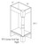 JSI Cabinetry Yarmouth Slab Steel Gray Kitchen Cabinet - CEC1-R-KYS-SG