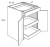 JSI Cabinetry Trenton Recessed Kitchen Cabinet - B24BRT-KTM-IT