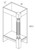 JSI Cabinetry Yarmouth Raised Kitchen Cabinet - CEC2-R-KYM-IT