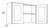 CNC Cabinetry Luxor Smoky Grey Kitchen Cabinet - W2424