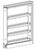 JSI Cabinetry Amesbury Mist Slab Kitchen Cabinet BF6PULL-SFTCLOSE-AM
