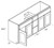 CNC Cabinetry Luxor Smoky Grey Kitchen Cabinet - VDB6021