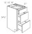 JSI Cabinetry Essex Truffle Bath Cabinet - VDB1821-ET