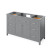 Jeffrey Alexander - Bath Vanity - Grey - VKITCHA60SGRBGR