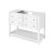 Jeffrey Alexander - Bath Vanity - White - VKITADL48WHBGR