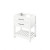 Jeffrey Alexander - Bath Vanity - White - VKITWAV30WHBGR