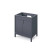 Jeffrey Alexander - Bath Vanity - Blue Steel - VN2THE-30-BS-NT