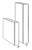 CNC Cabinetry Luxor Smoky Grey Kitchen Column - CLM-42X15