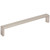 Elements Collection - 192 mm Center-to-Center Satin Nickel Walker 1 Cabinet Pull - 827-192SN