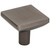 Elements Collection - 1-5/8" Overall Length Brushed Pewter Walker 1 Square Knob - 827L-BNBDL