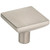 Elements Collection - 1-5/8" Overall Length Satin Nickel Walker 1 Square Knob - 827L-SN