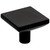 Elements Collection - 1-5/8" Overall Length Matte Black Walker 1 Square Knob - 827L-MB