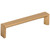 Elements Collection - 128 mm Center-to-Center Satin Bronze Walker 1 Cabinet Pull - 827-128SBZ