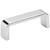 Elements Collection - 3" Center-to-Center Polished Chrome Square Asher Cabinet Pull - 193-3PC