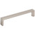 Elements Collection - 160 mm Center-to-Center Satin Nickel Walker 1 Cabinet Pull - 827-160SN