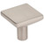 Elements Collection - 1-1/4" Overall Length Satin Nickel Walker 1 Square Knob - 827SN