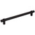 Elements Collection - 192 mm Center-to-Center Matte Black Key Grande Cabinet Bar Pull - 5192MB