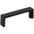 Elements Collection - 96 mm Center-to-Center Matte Black Walker 1 Cabinet Pull - 827-96MB