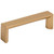 Elements Collection - 96 mm Center-to-Center Satin Bronze Walker 1 Cabinet Pull - 827-96SBZ