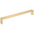 Elements Collection - 12" Center-to-Center Brushed Gold Walker 1 Appliance Pull - 827-12BG