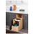 Hardware Resources - 15" Wood Double Drawer Bottle Rollout - ROBTD15-WB