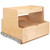 Hardware Resources - 27" Wood Double Drawer Cookware Rollout - ROCWD27-WB