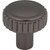 Top Knobs - Coddington Collection - Holden 1 1/4" Length Round Knob - Ash Gray - TK3180AG
