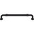 Top Knobs - Coddington Collection - Holden 12" Center to Center Appliance Pull - Flat Black - TK3186BLK