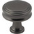 Top Knobs - Coddington Collection - Coddington 1 1/4" Length Round Knob - Ash Gray - TK3190AG