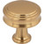 Top Knobs - Coddington Collection - Coddington 1 1/4" Length Round Knob - Honey Bronze - TK3190HB