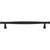 Top Knobs - Coddington Collection - Coddington 12" Center to Center Appliance Pull - Flat Black - TK3197BLK