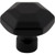 Top Knobs - Coddington Collection - Dustin 1 1/4" Length Geometric Knob - Flat Black - TK3200BLK