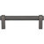 Top Knobs - Coddington Collection - Lawrence 3 3/4" Center to Center Bar Pull - Ash Gray - TK3210AG