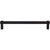 Top Knobs - Coddington Collection - Lawrence 7 9/16" Center to Center Bar Pull - Flat Black - TK3213BLK